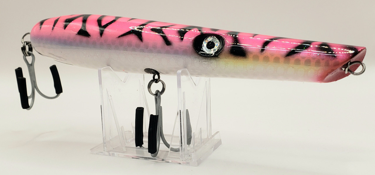 Koder Custom Pencil Popper 7 Inch 3.25oz Pink Mackerel