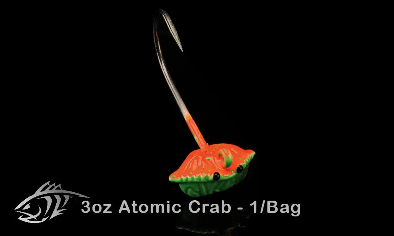 Lunker City Mr Crab Tog Jigs 3oz (1 Jig) Atomic Crab