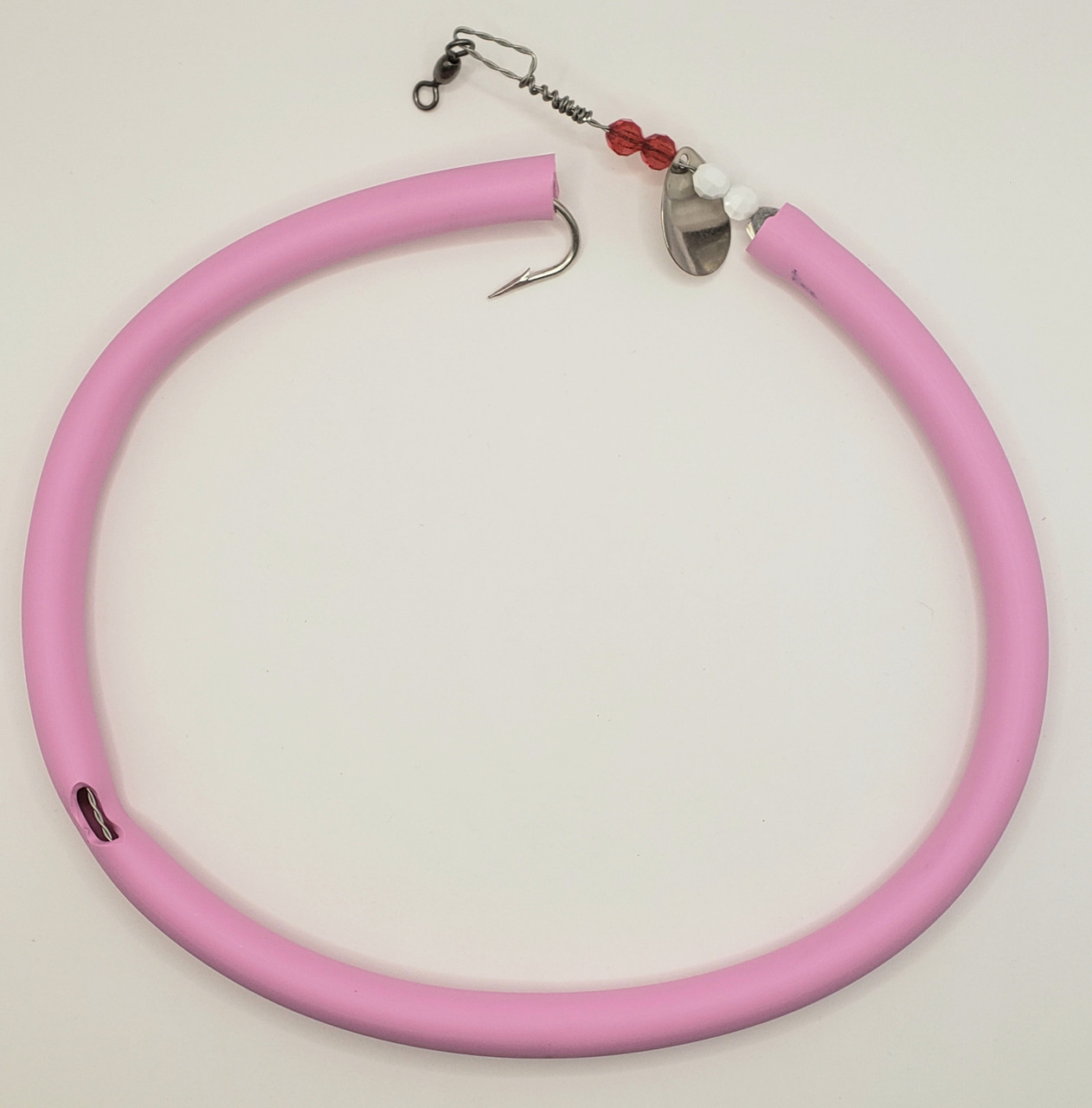 Santini Tube and Worm Lure Trolling 20" 3oz Pink Bubblegum