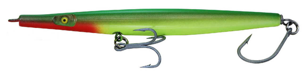 Super Strike Lures Super "N" Fish Needlefish Parrot 7.25" 1.75oz