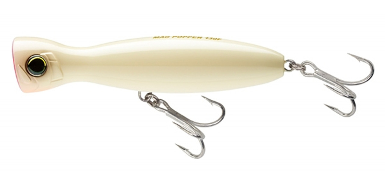 Yozuri Mag Popper Bone White 5.75 Inch 1.75oz - Canal Bait and Tackle