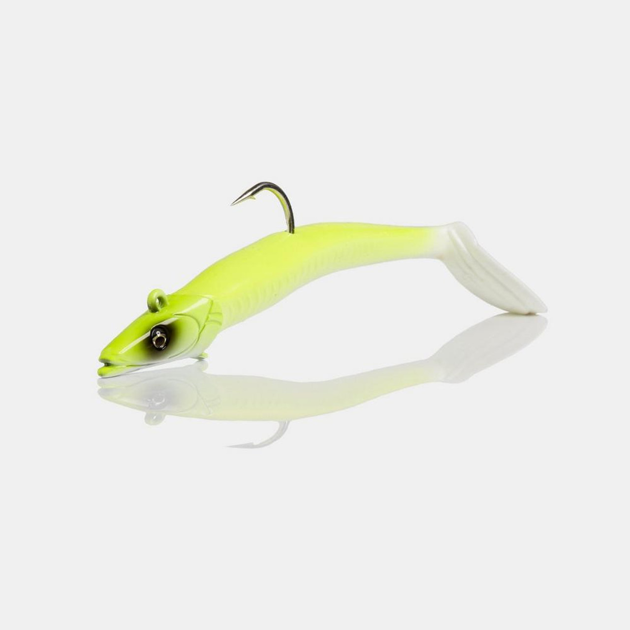 Savage Sandeel Chartreuse White 5" 4/5oz SEJ125CHW