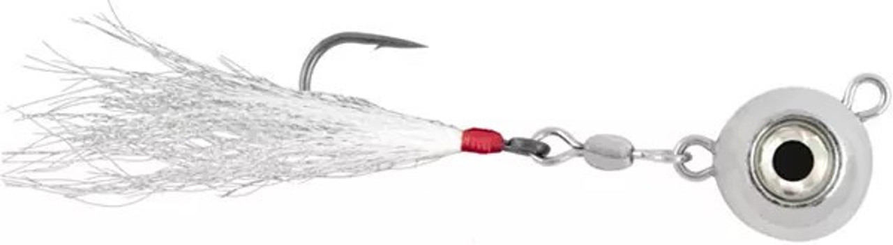 Tsunami Fluke Ball Jig White 2 Ounce