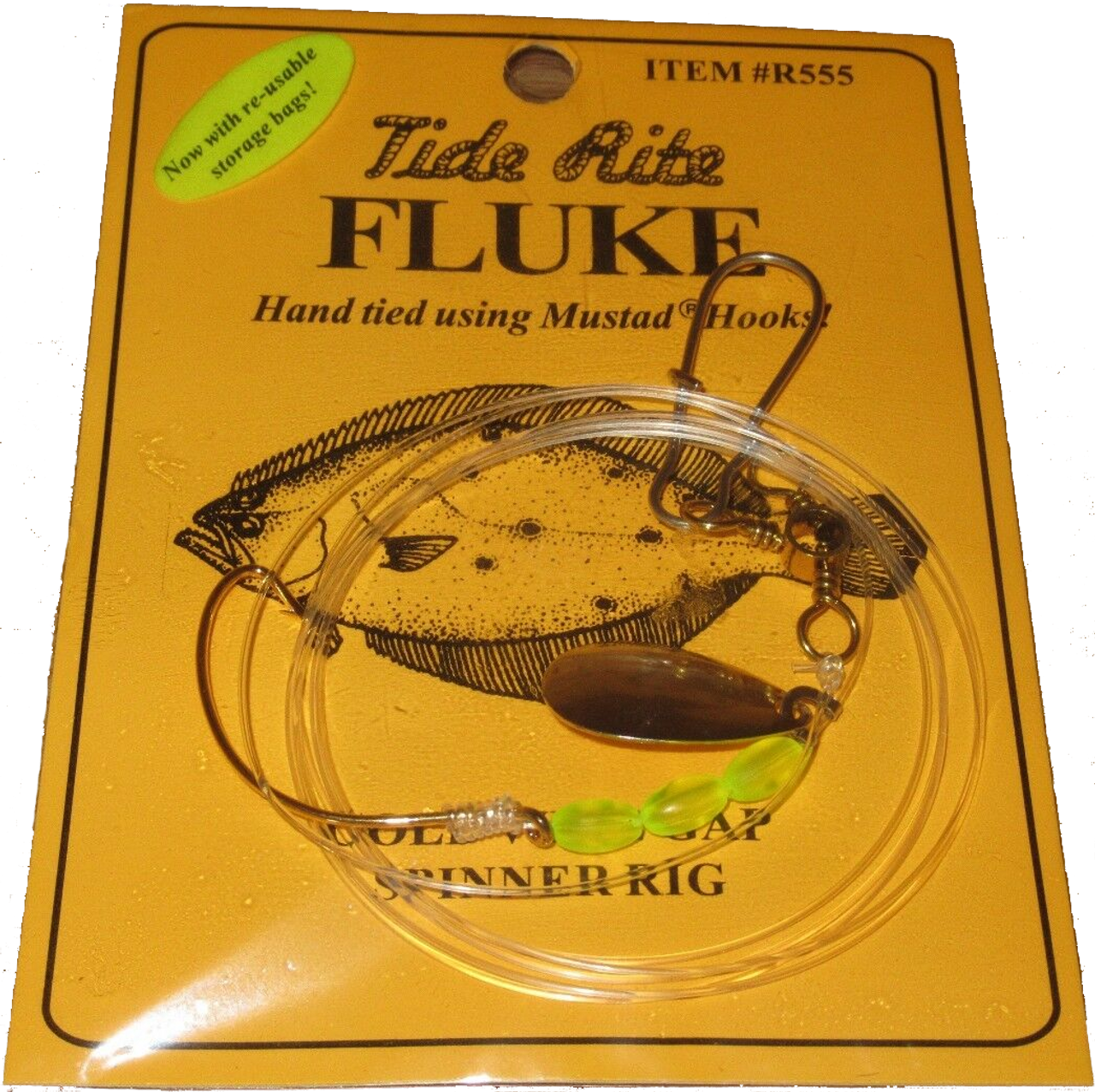 Tide Rite Fluke Flounder Hook Rig Setup R555