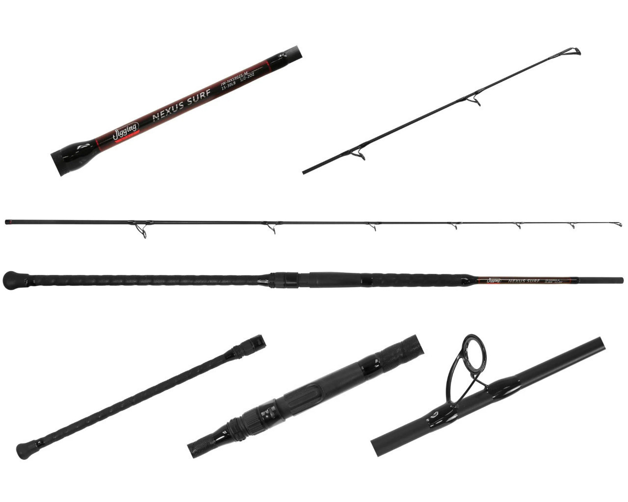 Jigging World Nexus Surf Spinning Rod 11' 2-6oz (2 Piece)
