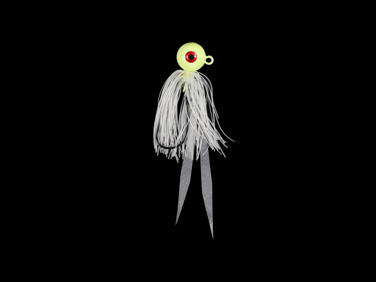 Jigging World Power Ball Swing Hook 1 Ounce Glow