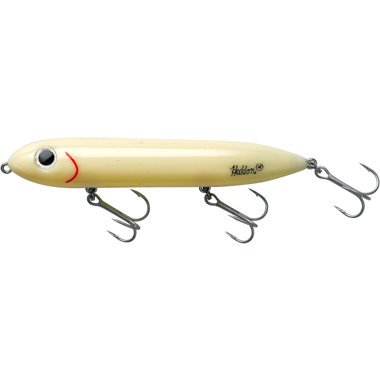 Heddon Zara Super Spook Bone White 5 7/8oz X925614 - Canal Bait and Tackle