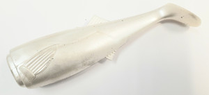 Canal Tackle® Canal Shad Replacement Tail 4" Pearl White (3 Tails)