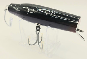 Stan Gibbs Lures Danny Surface Swimmer Black Purple 4.5" 1.5oz