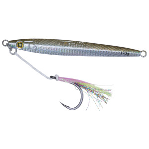 Hogy Sandeel Jig Olive (VMC Assist Hook ) 6" 6.5oz 170gram