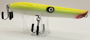 Koder Custom Pencil Popper 7 Inch 3.25oz Yellow White Belly