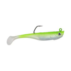 Hogy Protail Paddle 3.5 Inch 1oz Chartreuse White