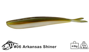 Lunker City Fin-S Fish Arkansas Shiner 7" 5 Tails