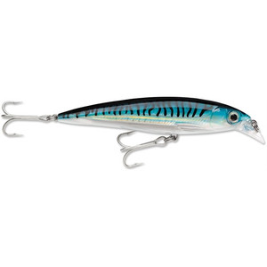Rapala X-Rap Saltwater Lure 5.5" 1.5oz Silver Blue Mackerel