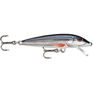 Rapala Original Floating F07 Lure 2.75" 1/8oz Shiner