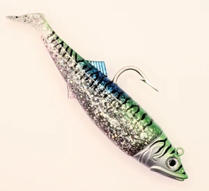 Canal Tackle® Canal Shad Fishing Lure Sinking Jig 5" 2oz Wacky Mack