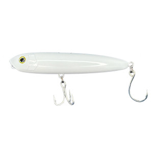 Game On Lures X-Walk Topwater Spook Lure 6" 2oz White