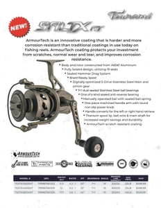 Tsunami SaltX II 2 ArmorTech Spinning Reel 6000 TSSTXII6000AT