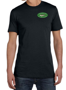 Canal Bait and Tackle T Shirt Black Men's XX Large
