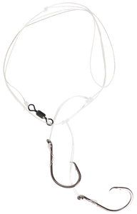 Tide Rite Striped Bass Inline Circle Hook Hi-Lo Clam Rig Setup R750C (6/0 Hook)