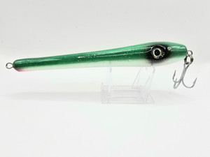 Clements Custom Lures Beach Bomb 7.5" 2.5oz Green White