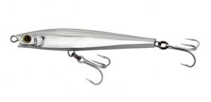Yozuri Hydro Monster Shot 3 1/8" 1 oz White Silver R1449HWS
