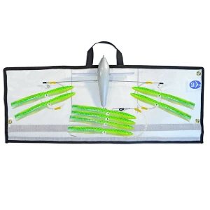 Hogy Squid Bird Bars Trolling 18 Inch Green Mack