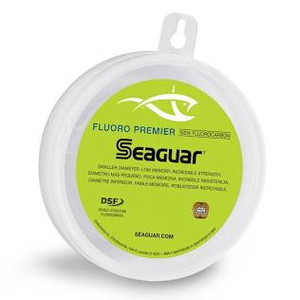 Seaguar Premier Fluorocarbon Line Leader Clear (25 yard spool)