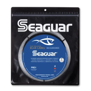 Seaguar Fluorocarbon Big Game Leader Line Blue Label Clear (30 meters)