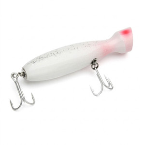 Gibbs Polaris Popper 5.5" 2.25 oz | Saltwater Topwater Lure White