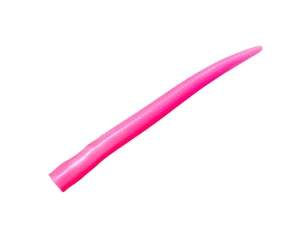 RonZ Lures 10-inch replacement soft plastic bait tails 4-count pack for offshore tuna fishing jigs Pink