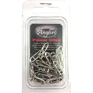 Tactical Angler Power Clips Silver 25pk Product Photo | Canal Bait & Tackle