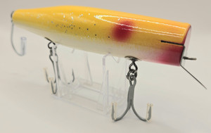 Stan Gibbs Lures Danny Surface Swimmer Yellow 6.5" 2.25oz