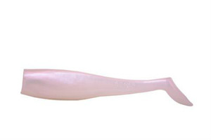 Al Gags Whip It Fish Tail Pearl White 5" (3 Tails)