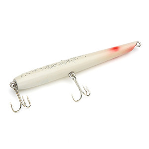 Stan Gibbs Lures Pencil Popper White 5" 1/2oz
