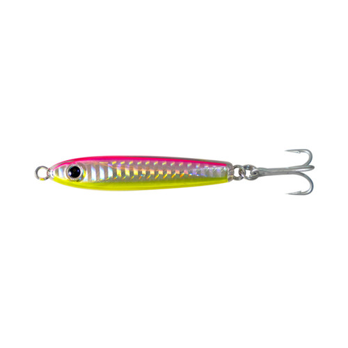 Game On Lures Exo Jigs Epoxy Resin 3" 1oz Electric Chicken Pink