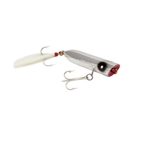 Creek Chub Lures Striper Strike Popper 5" 2 1/8oz Blue Flash White