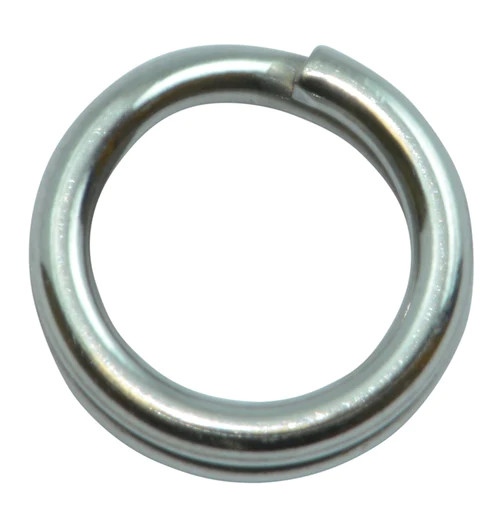 Wolverine Split rings Size 7 Stainless Steel 270# (50 Pack) - Canal Bait  and Tackle