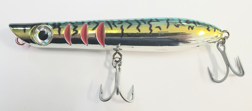 Tactical Angler Pencil Popper 6" 2oz Green Mackerel Mackacid