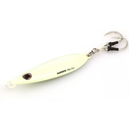 Shimano Flat Fall Butterfly Jig Lures Super Glow 200g 7 Ounce