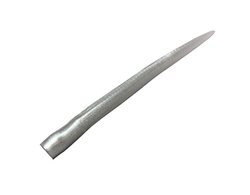 RonZ Replacement Tails 10 Inch 4 Tails Silver Metallic