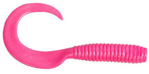 Berkley Gulp Saltwater Grub 4" 8pk Pink GSG4-PK