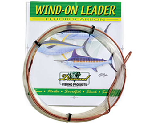 100% FLUOROCARBON LEADER 40lb, TOURNAMENT Fishing Line, 55 YARD SPOOL