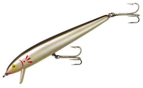 Cotton Cordell Pencil Popper Topwater Fishing Lure, Bone, 7 inch