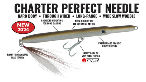 Hogy Charter Grade Perfect Needle Fish 3oz 7 inch Olive Sandeel