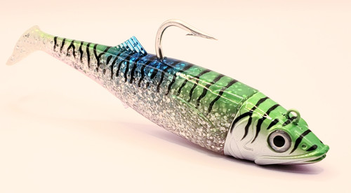 Canal Shad Fishing Lure Sinking Jig 6 5.5oz Green Mack - Canal