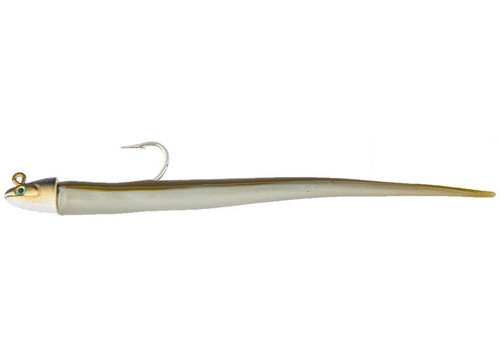 1 Hogy Lures 3.5 SAND EEL JIG GREEN COLOR 1 1/4oz FREE SHIPPING