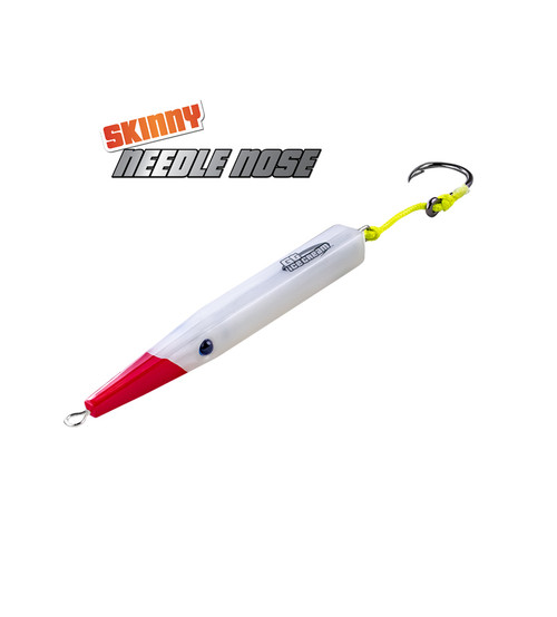 GT Ice Cream Lures Skinny Needlenose Handcrafted 7 4oz White