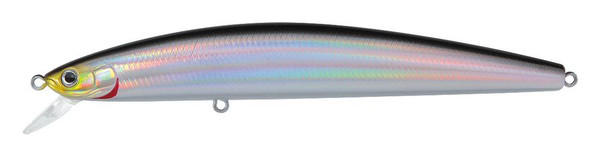 Daiwa SP Minnow Floating Laser Shiner Black Silver 6" 1 oz DSPM15F03