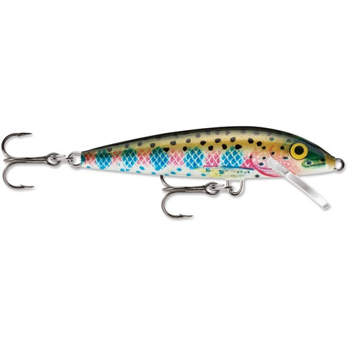 Rapala Original Floating F09 Lure 3.5" 3/16oz Rainbow Trout